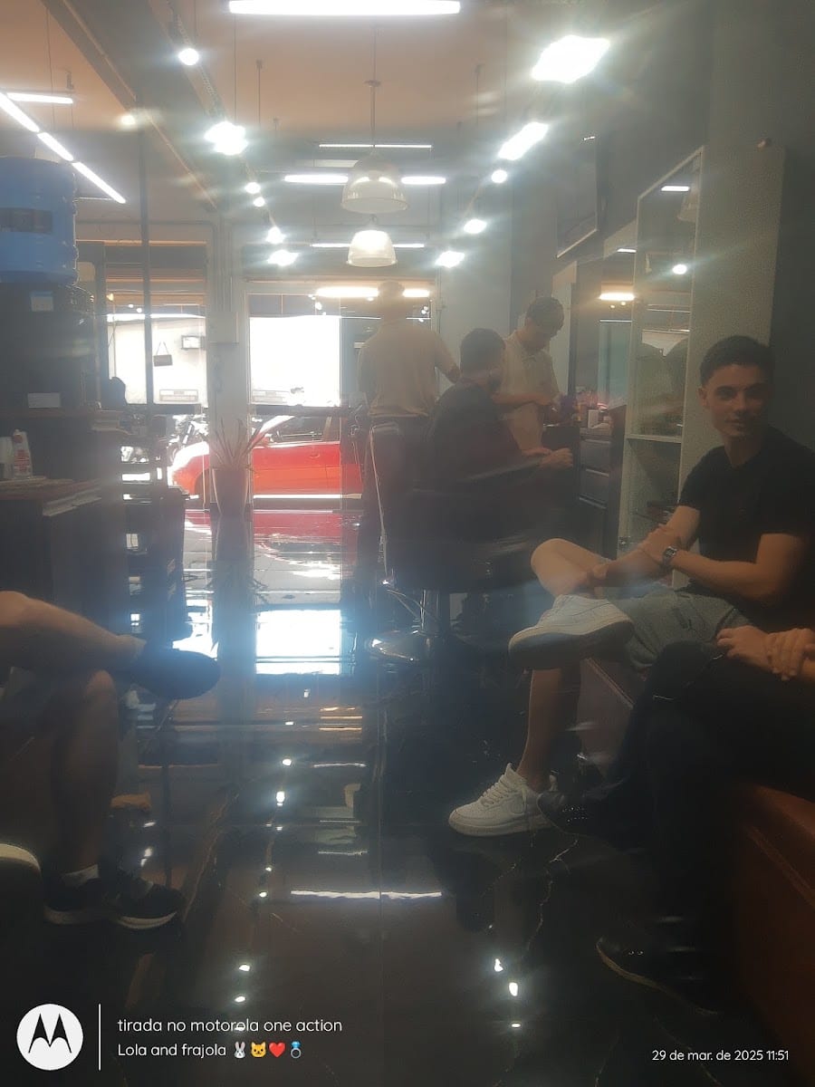 Barbearia do Márcio, ambiente
